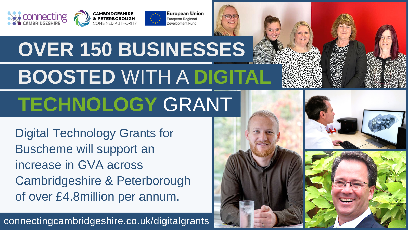 Digital Technology Grant scheme will inject over £4.8million into local